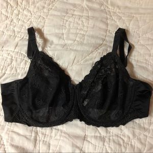 Wacoal Black Lace Bra in 40D